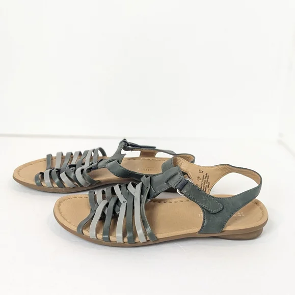 Naturalizer two tone leather sandals - Picture 16 of 16
